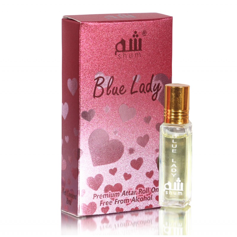 Blue new arrivals lady attar